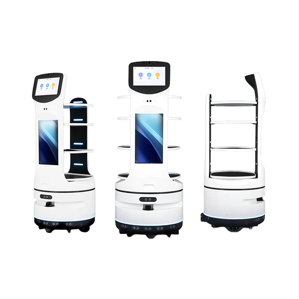 Four-Layer Commercial Food Delivery Robot