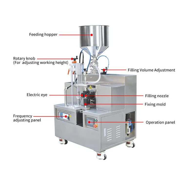 Vertical Tube Filling & Sealing Machine