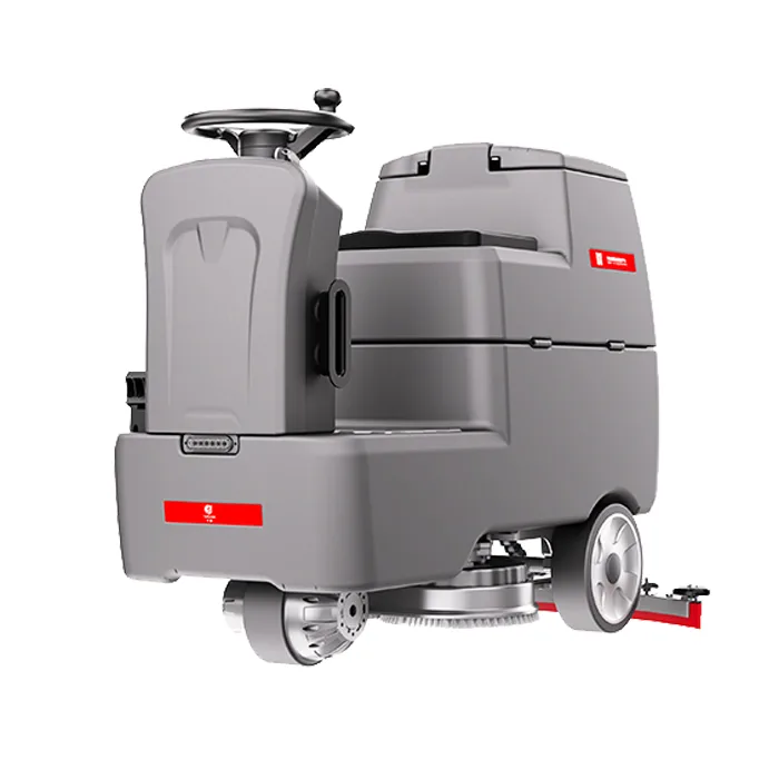 Ride-On Floor Scrubber Machine