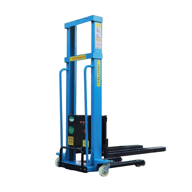 Semi-Electric Pallet Stacker