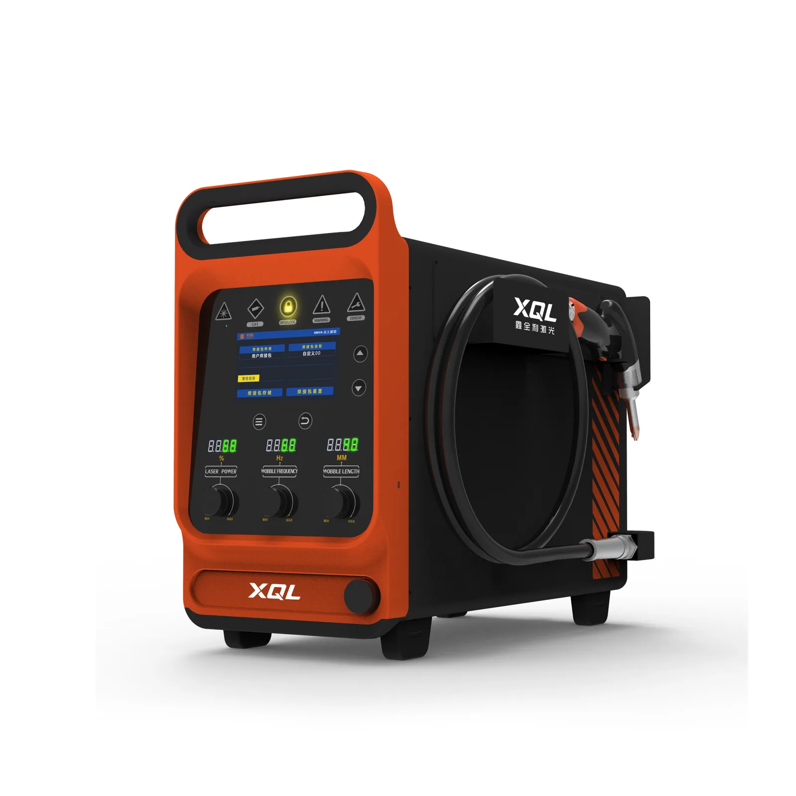 XQL Model F Handheld Fiber Laser Welder